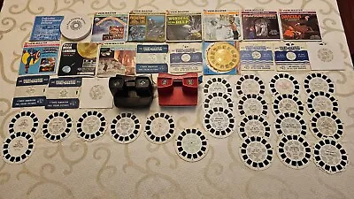 1955 Vintage Sawyer's Model E IvoryView Master 70s View Master 70 Reels RARE! • $925