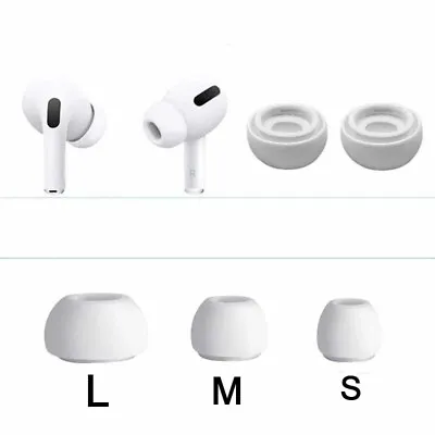 Soft Replace Ear Tips Buds Pads Earbuds Cover For Apple AirPods 3 Pro Earphones • $6.99