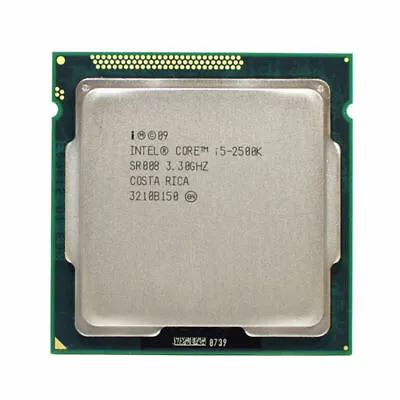 Intel Core I5-2500K CPU Quad Core 4-Thread 3.3GHz 6M SR008 LGA 1155 Processor • £56.98