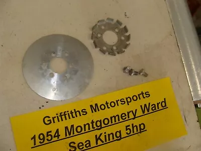 1954 53 Montgomery Ward Sea King 5hp Outboard Recoil Basket Catch Ring Starter • $25