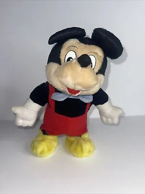 DISNEY Mickey Mouse Dancing Little Boppers Worlds Of Wonder Vintage 1987 Plush • £12.53