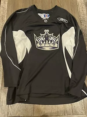 Mens CCM Reebok Los Angeles Kings Nhl Hockey Jersey  Long Sleeve 2XL • $42
