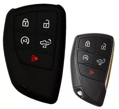 Keyless Entry Remote Key Fob Rubber Cover For Chevrolet Silverado 2023 2024 • $8.99