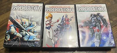 Robotech Complete DVD Collection ADV Films 85 Ep Macross Masters New Generation • $39.99