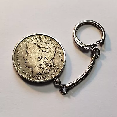 1889-O $1 Morgan Silver Dollar - Key Chain - SKU-F6527 • $65