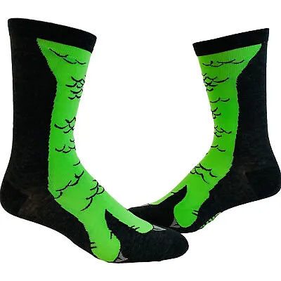 Youth Dinosaur Foot Socks Funny Jurassic T-Rex Dino Lover Novelty Footwear • £4.02