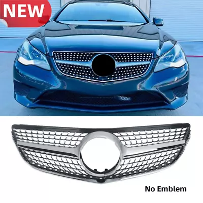 For 2014-2017 Mercedes C207 E Class Coupe E350 E400 Diamond Front Grille Grill • $84.50