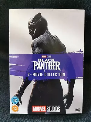Black Panther 1 & 2 Wakander Forever (DVD 2020) Two Movie Collection Brand New • £4