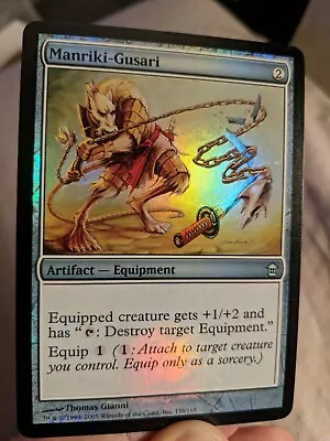 1x Manriki-Gusari Foil Saviors Of Kamigawa Near Mint - MTG Magic EDH X1 • $24.88