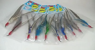 10 REFILLS For Da Bird Feather Wand Cat Toy Toys Refill Authentic Go Cat • $42.99