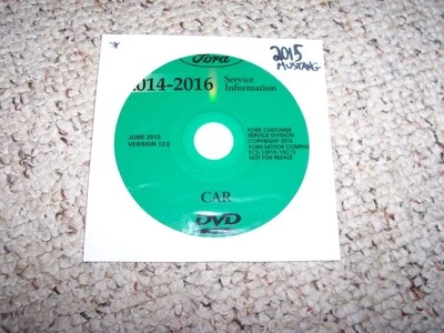 $97.90 • Buy 2015 Ford Focus Shop Service Repair Manual DVD S SE Titanium Hatchback 2.0L