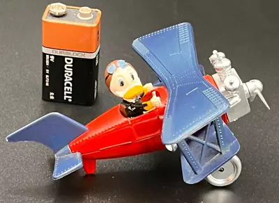 Donald Duck Biplane (Metal Fuselage/Plastic Wings) Polistil (Made In Italy) • $30