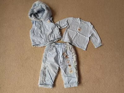Baby Boys Designer COCO Age 6 - 12 Months ( Bundle 15) Pale Blue • £19.99