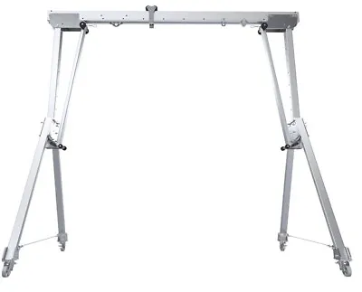 2500kg Aluminium Portable A Frame Lifting Gantry Crane Hoist 5m Beam 2200-3600mm • £4475.94