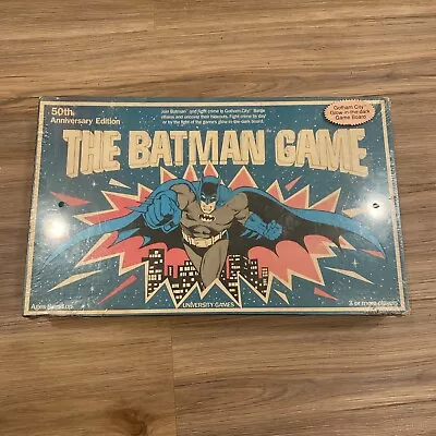 VINTAGE 1989 NEW SEALED THE BATMAN GAME 50TH ANNIVERSARY- Faded • $44.99