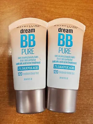 Maybelline Dream Pure Skin Clearing BB Cream 8in1 Skin Perfector Exp 6/24 NN755 • $11.99
