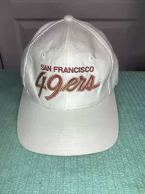 San Francisco 49ers Vintage Sports Specialties Script The Twill Snapback Cap Hat • $48.95