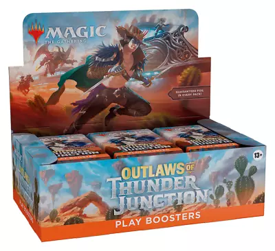 Outlaws Of Thunder Junction Play Booster Box - MTG - Brand New - In Stock! • $121.25