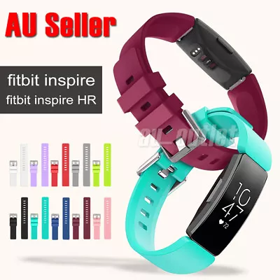 Fitbit Inspire/inspire HR Replacement Silicone Watch Sports Band Strap Wristband • $6.79