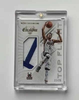 2014-15 Panini Excalibur #42 Top Flight Jersey’s Michael Carter-Williams /25 • $20