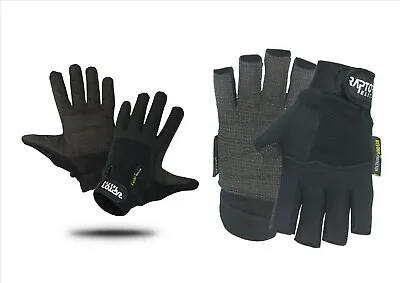 Raptor Tough Infused Padded Sailing/Yachting/Dinghy Gloves XS To XXL • £13.95