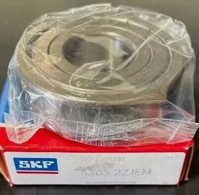 New SKF 6305-2Z JEM Steel Seal Ball Bearing 25 Mm ID X 62 Mm OD X 17 Mm Wide • $13.95