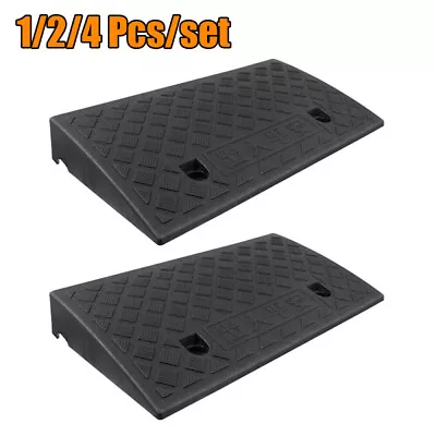 5 4pcs Heavy Duty Curb Door Ramp Wear-resistant For Wheelchair Mobile Motorhome • $29.89