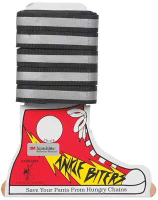 NEW Aardvark Ankle Biters Reflective Legbands Black Cd/25 • $71.44