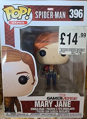 Funko Pop! - Marvel - Spider-Man - Mary Jane - 396 • £14.99