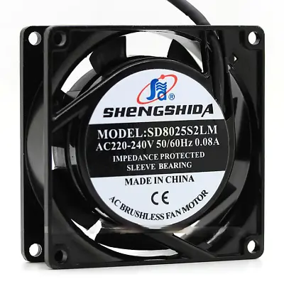 1pc SHENSHIDA SD8025S2LM 220V 0.08A 8025 8CM AC Cooling Fan • $21.51