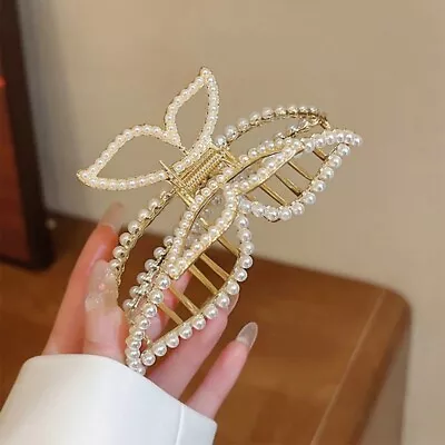 £2.89 • Buy Women Large Hair Claw Rectangle Hair Clips Hairpin Crab Claws Hair Accessories ！