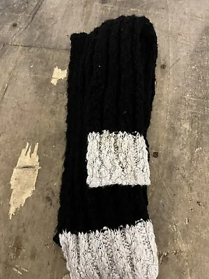 Black And White Hollister Scarf • £3