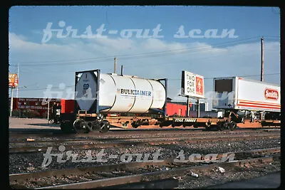 D DUPLICATE SLIDE - TTAX 780022 Flat Car & Union Pacific Bulktainer • $9.89