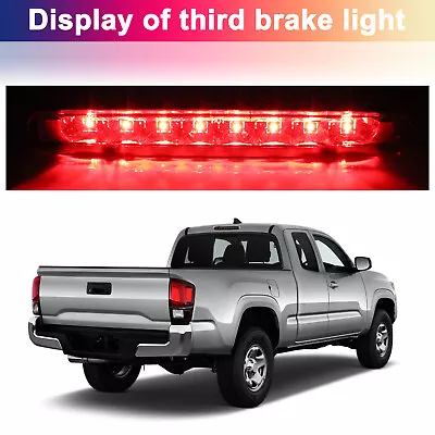 For 05-09 Ford Mustang Chrome Housing Rear Led Third 3rd Tail Brake Light Lamp • $24.19