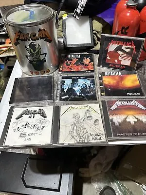 Vintage Metallica - Fan  Can #1 1996 With 8 CDs • $124.99