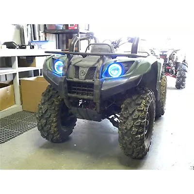 SYA Angel Eyes LED Kit For Yamaha Grizzly 350/400/450/660 - White 55-30009 • $127.95