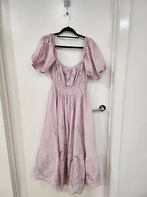 $200 • Buy Spell CAPULET BRODERIE ANGLAISE SOIREE DRESS S