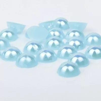 £2.69 • Buy Pack Flat Back AB Pearl 2-12mm Craft Card Embellishment Jewellery Making