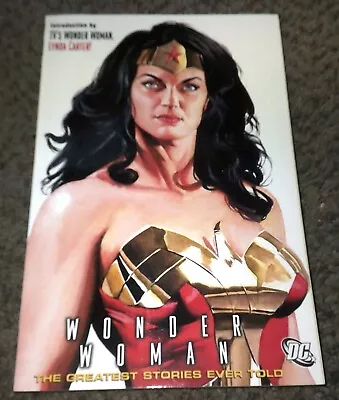 Wonder Woman Tpb - Lynda Carter - Alex Ross - 1st Print - $20 Cover - Near Mint • $8.99