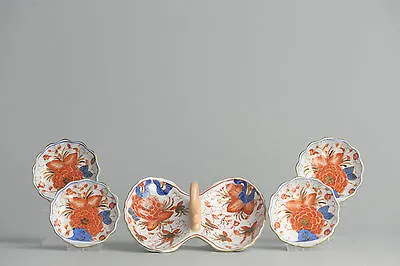 A Set To Eat Sea Fruit. 20th C. Mussels Clams Oysters. Eat In Style Imari. Enjoy • £150.97