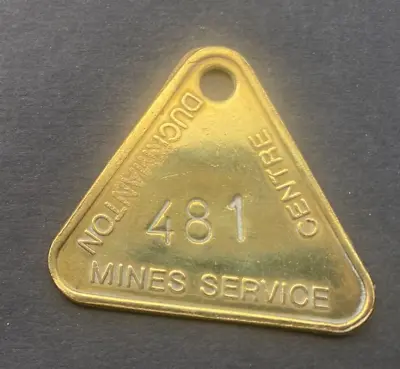 £5.99 • Buy Duckmanton Mines Service 481.    Colliery Miners Pit Check