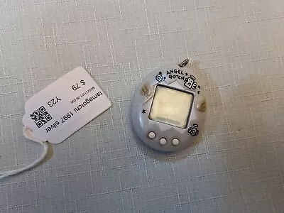 Tamagotchi Pearl Silver  Bandai Wiz 1997 Japanese Tamagotchi M • $79