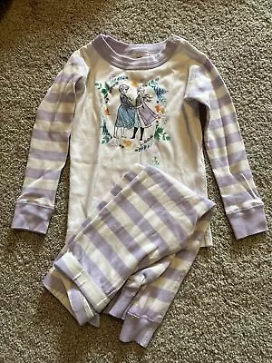 Hanna Andersson Girls Pajamas Frozen Size 90 3T • $15