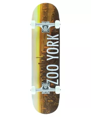 Zoo York Sunrise Complete Skateboard City Scape Multi 8.25 Inch RRP:$169.99 • $90