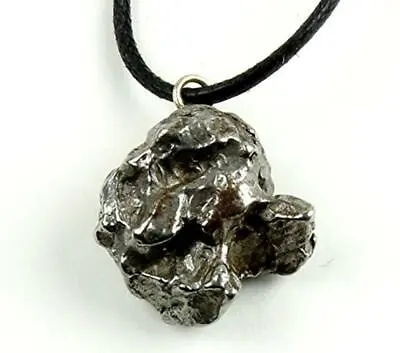 Dancing Bear Authentic Meteorite Pendant Necklace Treasure Chest Box Real  • $35.08