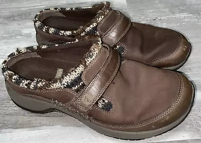 Merrell Encore Scoop Coffee Brown Slip On Shoes Size 8 Clog Mule Womens • $19.99