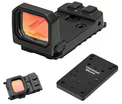 Mini Folding Flip Up RMR Red Dot Sight Holographic Reflex Sight For Glock Pistol • $46.89