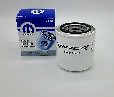 Mopar Performance Oil Filter Dodge Ram 8.3l V10 Dodge Viper 8.0l V10 Oem Genuine • $32.51