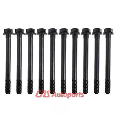 Engine Cylinder Head Bolts For 87-97 Nissan 240SX D21 Stanza 2.4L 16V  KA24E  • $19.96