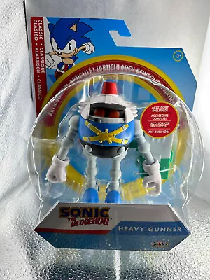 Sonic The Hedgehog Figure:   Heavy Gunner  • $23.99